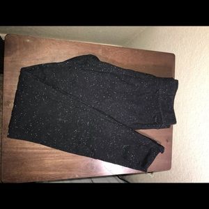 Speckled VICTORIAS SECRET leggings and lunchbox